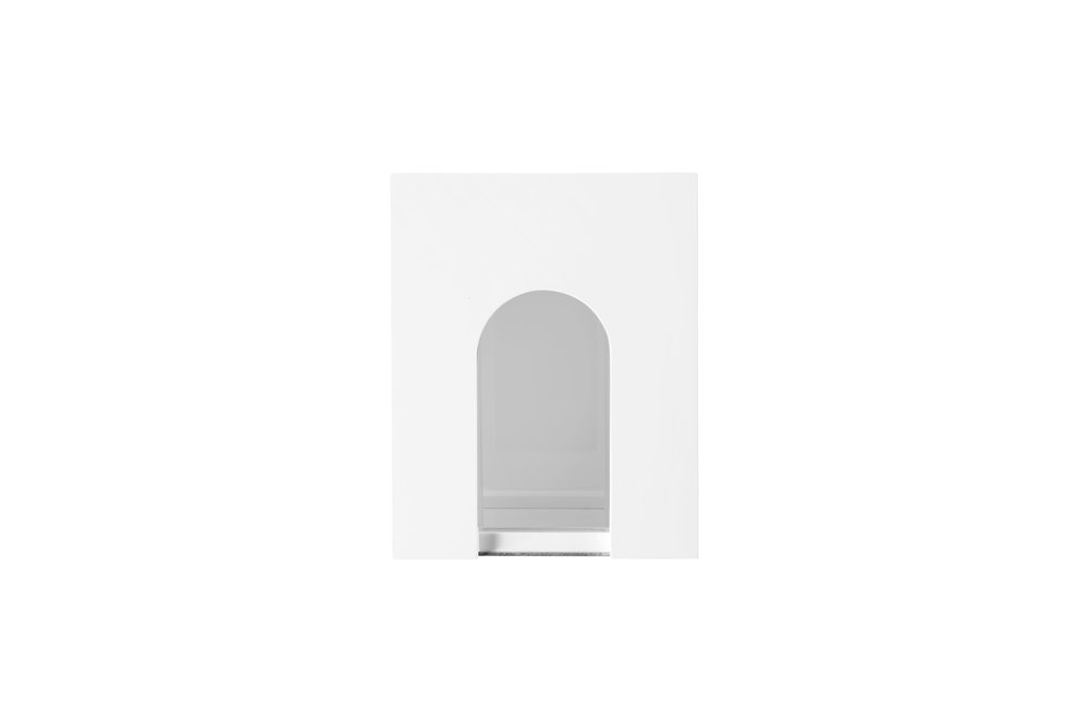 James Martin - Boston 12" Storage Cabinet, Glossy White - C105-SC12-GW view 2
