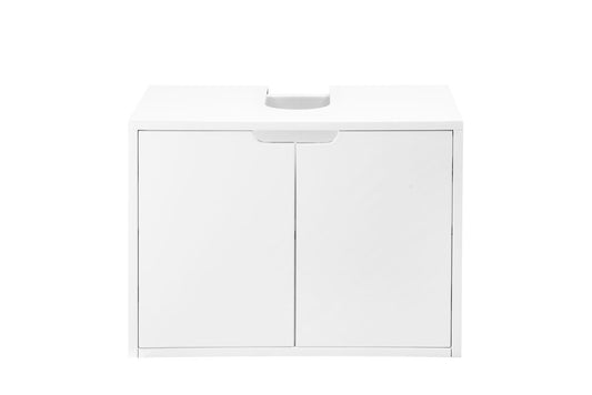 James Martin - Boston 25" Storage Cabinet, Glossy White - C105-SC25-GW view 1