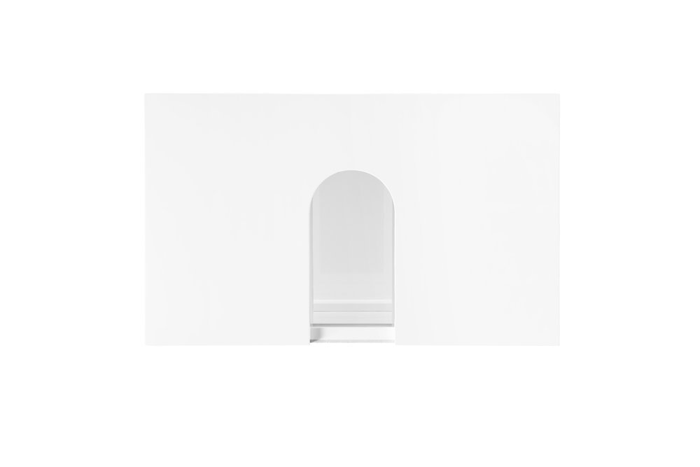 James Martin - Boston 25" Storage Cabinet, Glossy White - C105-SC25-GW view 2
