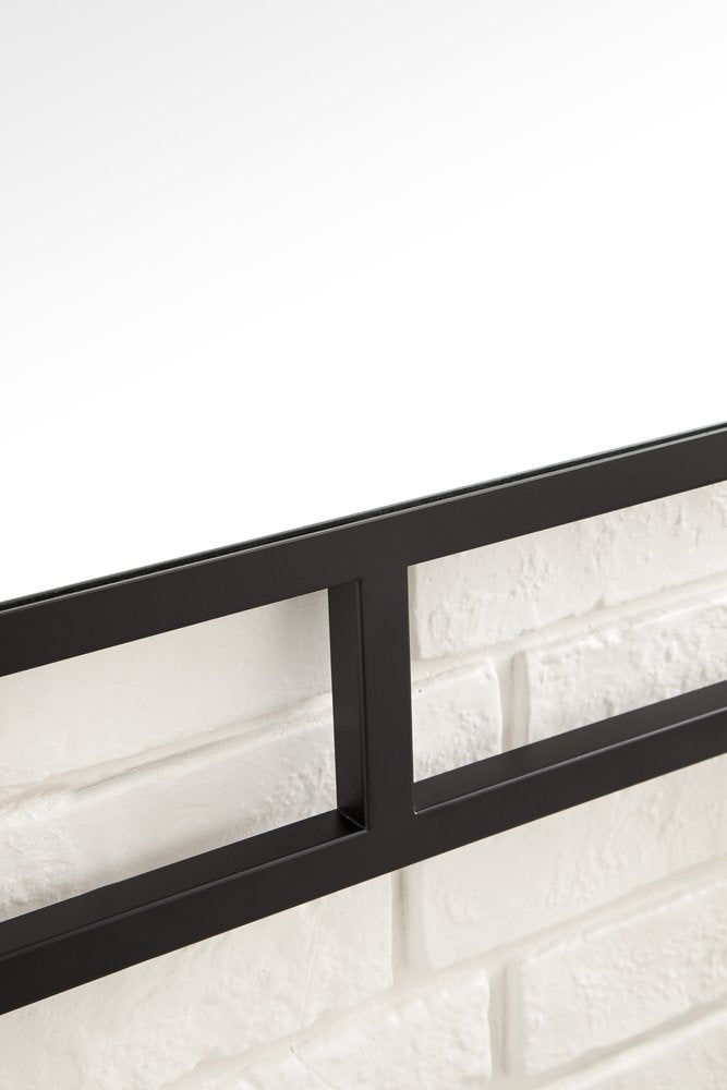 James Martin - Boston 30" Rectangular Mirror, Matte Black - 105-M30-MBK view 4