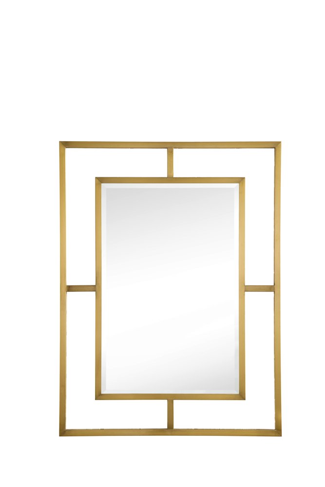 James Martin - Boston 30" Rectangular Mirror, Radiant Gold - 105-M30-RGD view 1