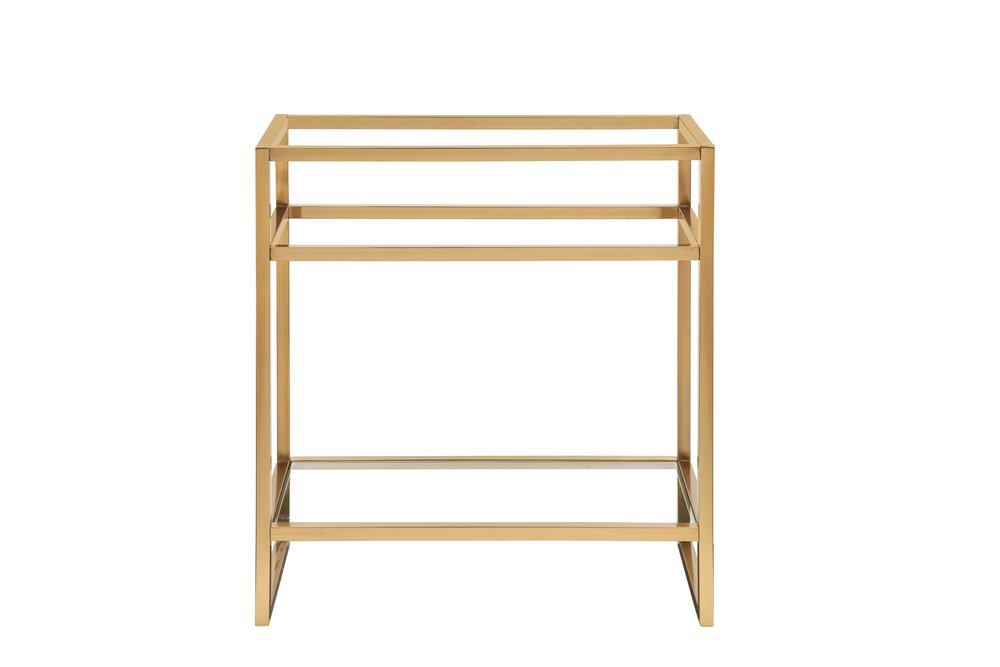 James Martin - Boston 31.5" Single Console, Radiant Gold - C105-V31.5-RGD view 1