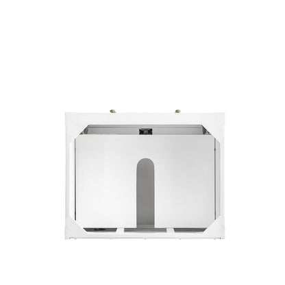 James Martin - Breckenridge 30" Single Vanity, Bright White w/ 3 CM Lime Delight Top - 330-V30-BW-3LDL view 6