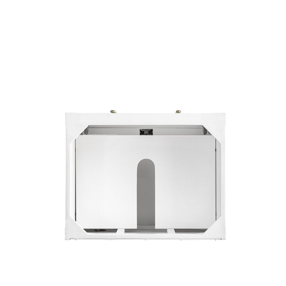 James Martin - Breckenridge 30" Single Vanity, Bright White, w/ 3 CM Phantome Eclos Top - 330-V30-BW-3PHT view 7