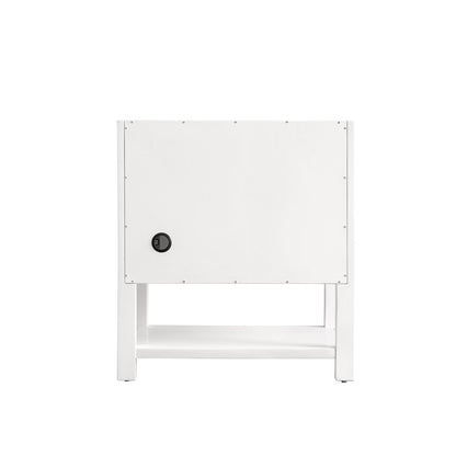 James Martin - Breckenridge 30" Single Vanity, Bright White, w/ 3 CM Phantome Eclos Top - 330-V30-BW-3PHT view 10