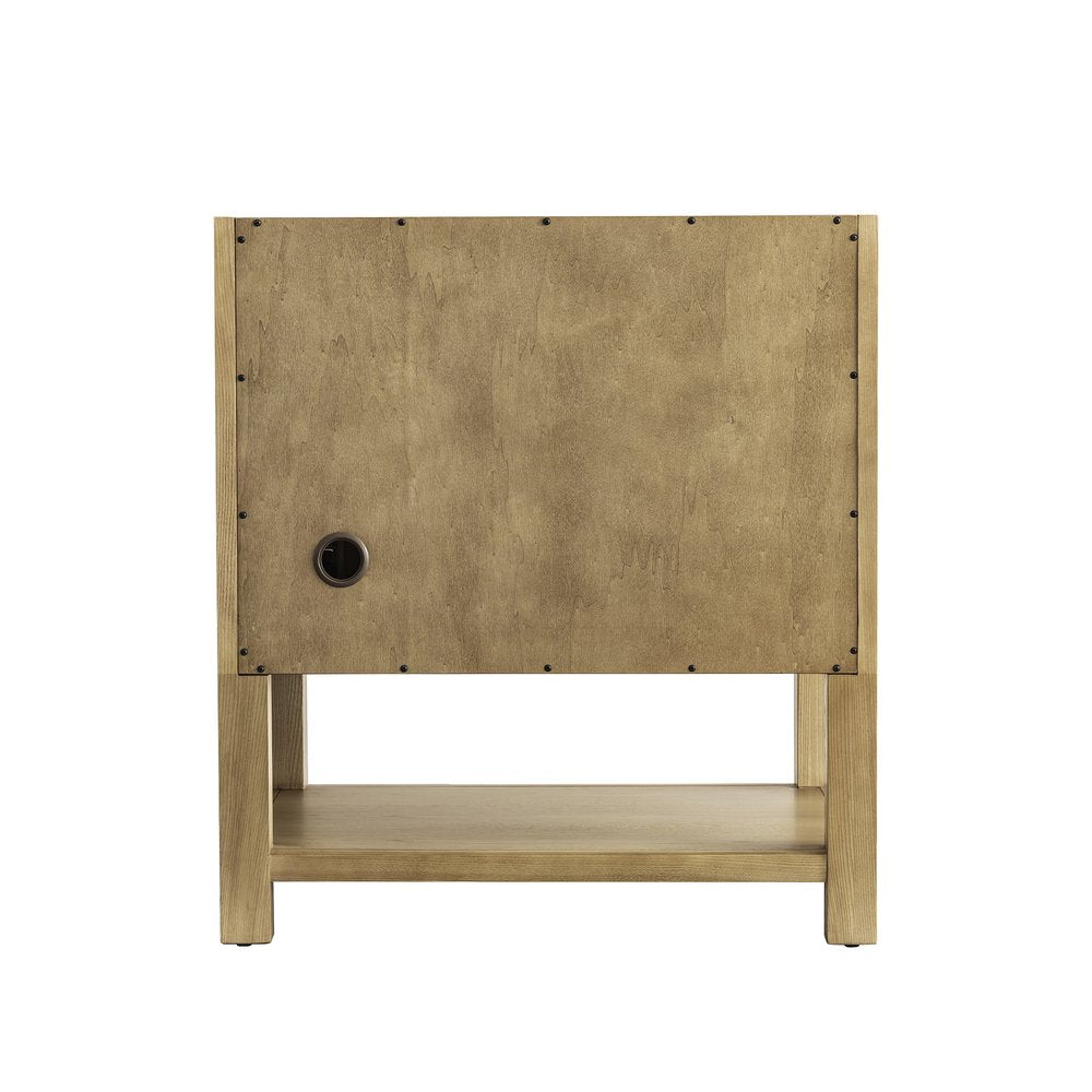 James Martin - Breckenridge 30" Single Vanity, Light Natural Oak w/ 3 CM Lime Delight Top - 330-V30-LNO-3LDL view 9