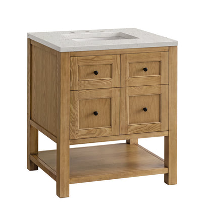 James Martin - Breckenridge 30" Single Vanity, Light Natural Oak w/ 3 CM Lime Delight Top - 330-V30-LNO-3LDL view 10