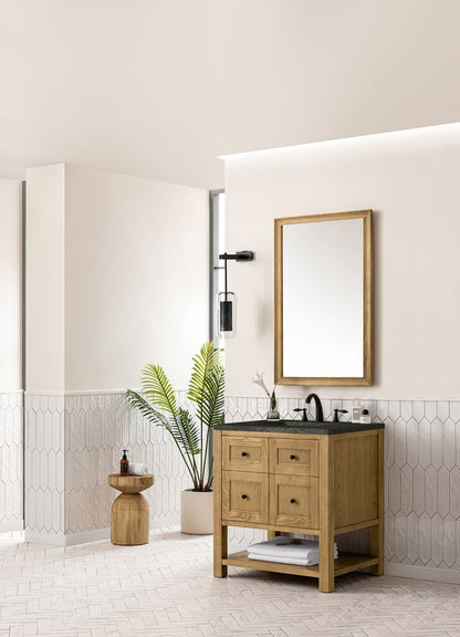James Martin - Breckenridge 30" Single Vanity, Light Natural Oak, w/ 3 CM Phantome Eclos Top - 330-V30-LNO-3PHT view 5