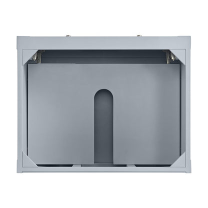 James Martin - Breckenridge 30" Single Vanity, Serenity Blue, w/ 3 CM Carrara Marble Top - 330-V30-SRB-3CAR view 6