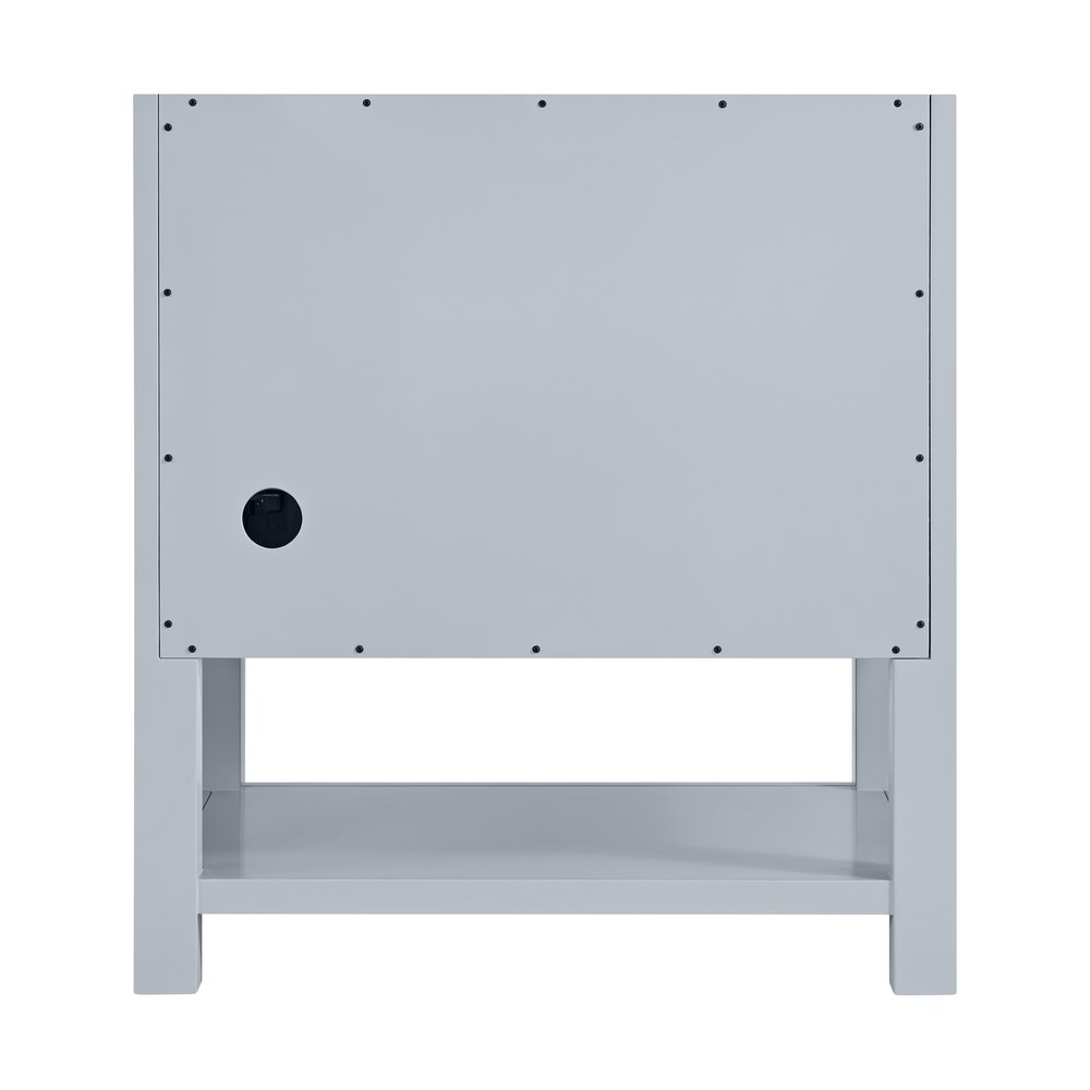 James Martin - Breckenridge 30" Single Vanity, Serenity Blue, w/ 3 CM Lime Delight Quartz Top - 330-V30-SRB-3LDL view 9