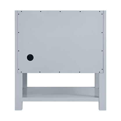 James Martin - Breckenridge 30" Single Vanity, Serenity Blue, w/ 3 CM Phantome Eclos Top - 330-V30-SRB-3PHT view 9
