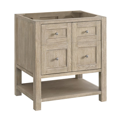 James Martin - Breckenridge 30" Single Vanity, Whitewashed Oak - 330-V30-WWO view 1