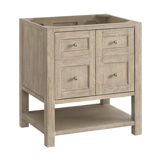 James Martin - Breckenridge 30" Single Vanity, Whitewashed Oak - 330-V30-WWO view 1