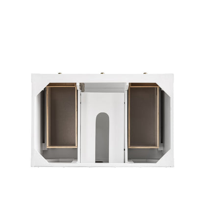 James Martin - Breckenridge 36" Single Vanity, Bright White w/ 3 CM Charcoal Soapstone Top - 330-V36-BW-3CSP view 6