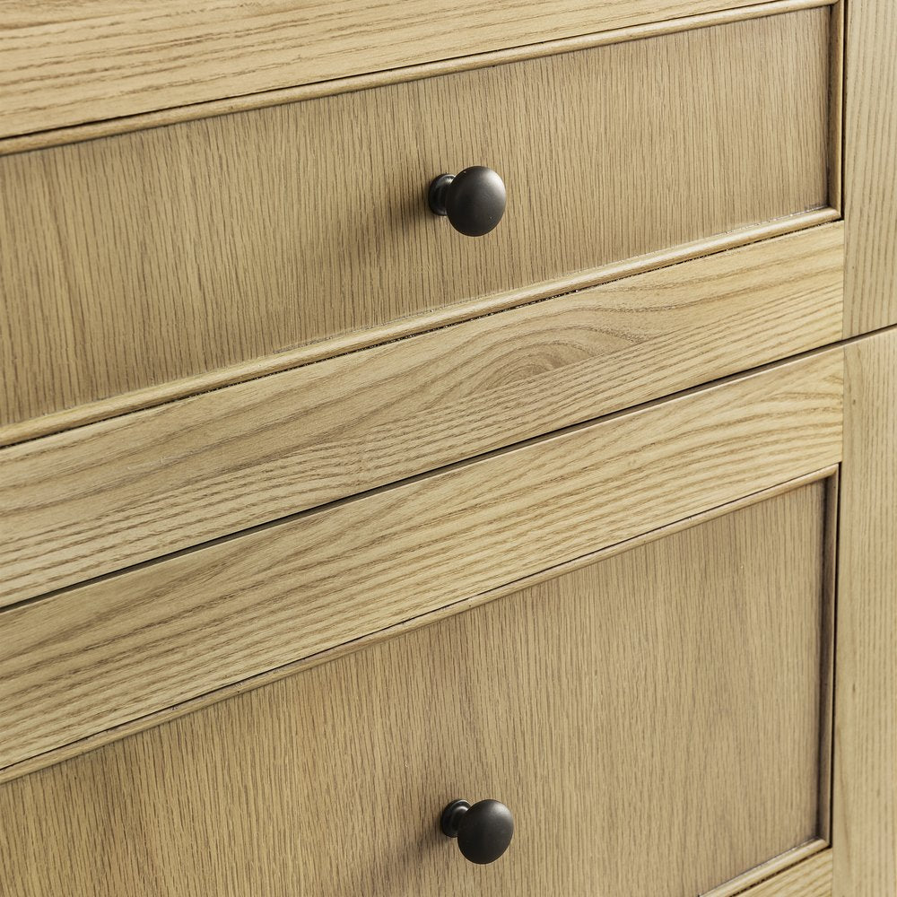 James Martin - Breckenridge 36" Single Vanity, Light Natural Oak w/ 3 CM Parisien Bleu Top - 330-V36-LNO-3PBL view 13