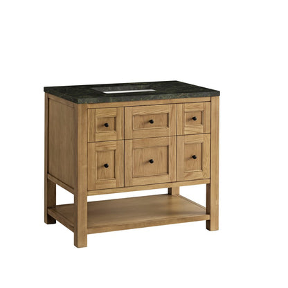 James Martin - Breckenridge 36" Single Vanity, Light Natural Oak, w/ 3 CM Phantome Eclos Top - 330-V36-LNO-3PHT view 11