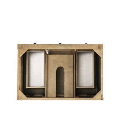 James Martin - Breckenridge 36" Single Vanity, Light Natural Oak w/ Single Hole 3 CM White Zeus Top & Backsplash - 330-V36-LNO-1WZ view 4