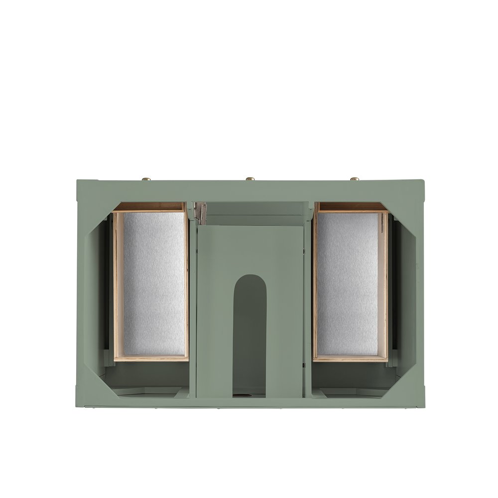 James Martin - Breckenridge 36" Single Vanity, Smokey Celadon w/ 3 CM Charcoal Soapstone Top - 330-V36-SC-3CSP view 6
