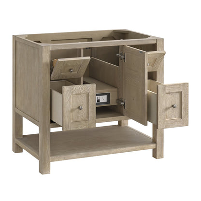 James Martin - Breckenridge 36" Single Vanity, Whitewashed Oak - 330-V36-WWO view 2