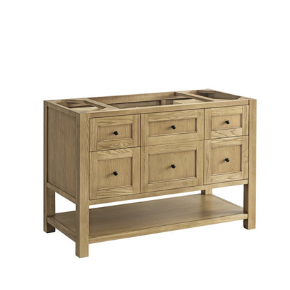 James Martin - Breckenridge 48" Single Vanity Cabinet, Light Natural Oak - 330-V48-M-LNO view 1