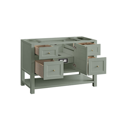 James Martin - Breckenridge 48" Single Vanity Cabinet, Smokey Celadon - 330-V48-M-SC view 3