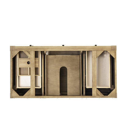James Martin - Breckenridge 48" Single Vanity, Light Natural Oak w/ 3 CM Cala Blue Top - 330-V48-LNO-3CBL view 6