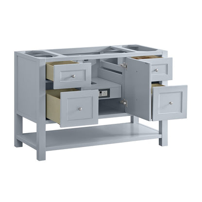 James Martin - Breckenridge 48" Single Vanity, Serenity Blue - 330-V48-M-SRB view 3