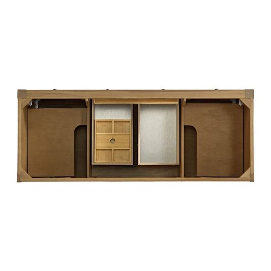 James Martin - Breckenridge 60" Double Vanity, Light Natural Oak - 330-V60D-M-LNO view 2