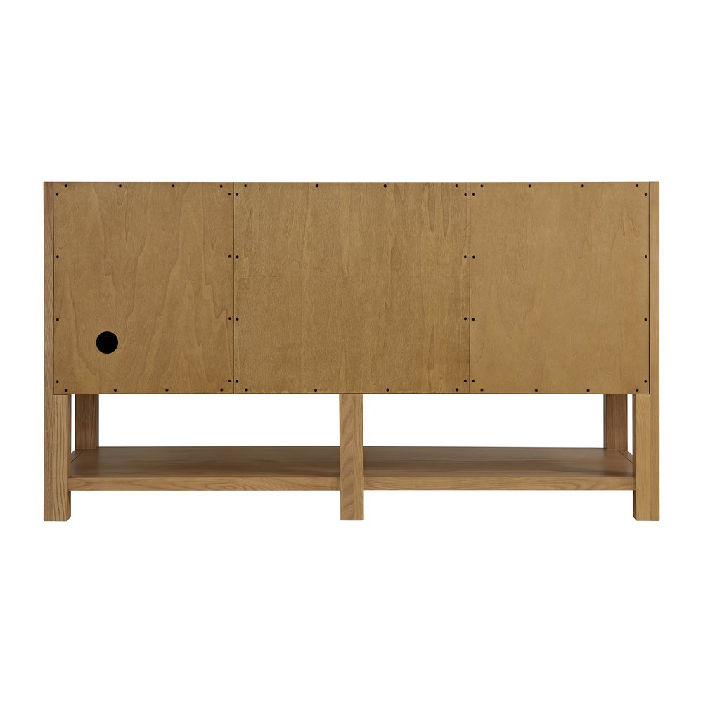 James Martin - Breckenridge 60" Double Vanity, Light Natural Oak - 330-V60D-M-LNO view 4