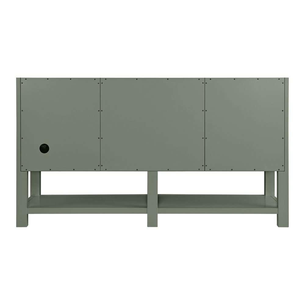 James Martin - Breckenridge 60" Double Vanity, Smokey Celadon - 330-V60D-SC view 4
