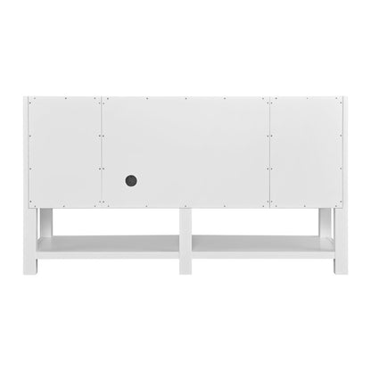 James Martin - Breckenridge 60" Single Vanity, Bright White - 330-V60S-BW view 4