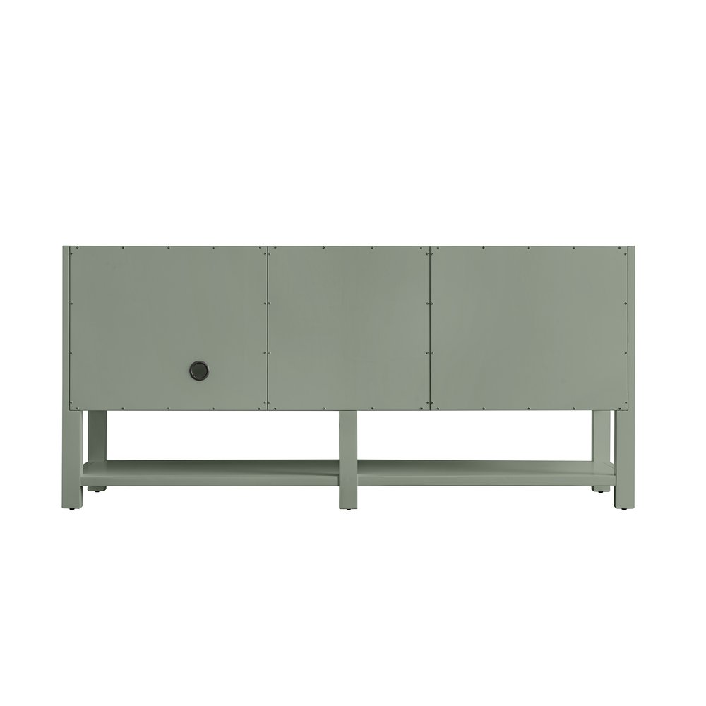 James Martin - Breckenridge 72" Double Vanity Base Only, Smokey Celadon - 330-V72-M-SC view 7