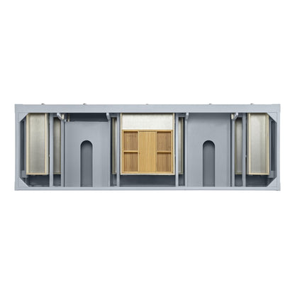 James Martin - Breckenridge 72" Double Vanity, Serenity Blue - 330-V72-M-SRB view 2