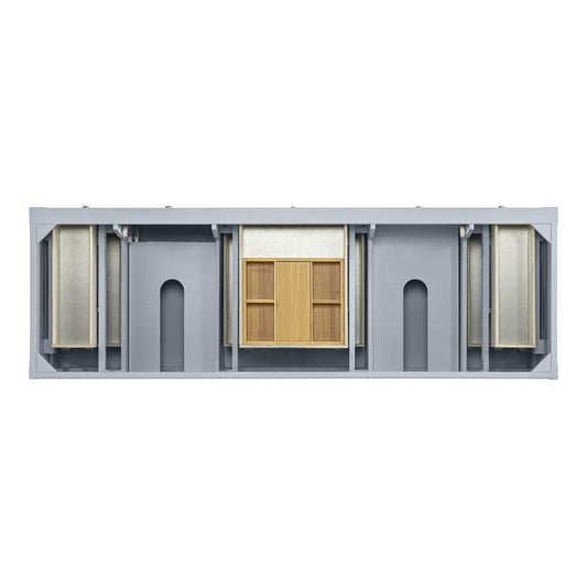 James Martin - Breckenridge 72" Double Vanity, Serenity Blue - 330-V72-M-SRB view 2