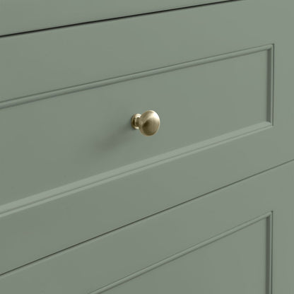 James Martin - Breckenridge 72" Double Vanity, Smokey Celadon, w/ 3 CM Phantome Eclos Top - 330-V72-SC-3PHT view 12
