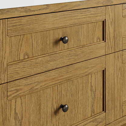 James Martin - Breckenridge 84" Double Vanity Cabinet, Light Natural Oak - 330-V84-LNO view 5