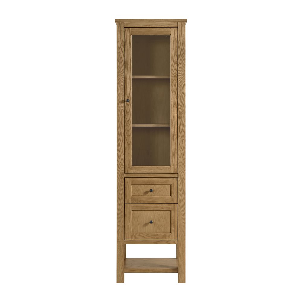 James Martin - Breckenridge Linen Cabinet, Light Natural Oak - 330-LC-LNO view 1