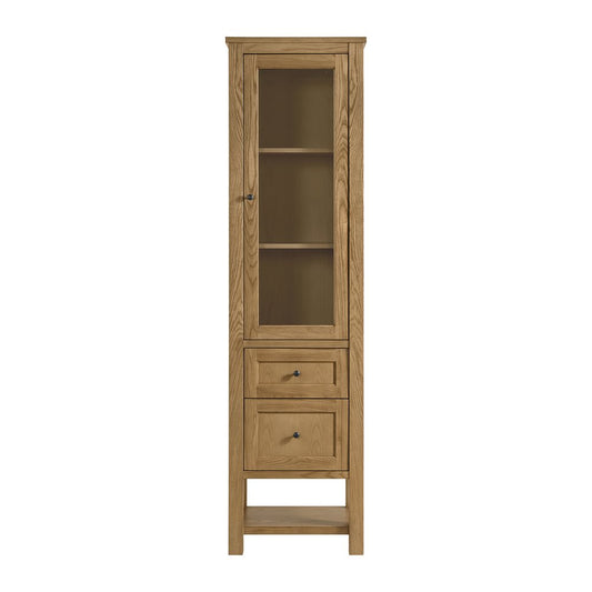 James Martin - Breckenridge Linen Cabinet, Light Natural Oak - 330-LC-LNO view 1