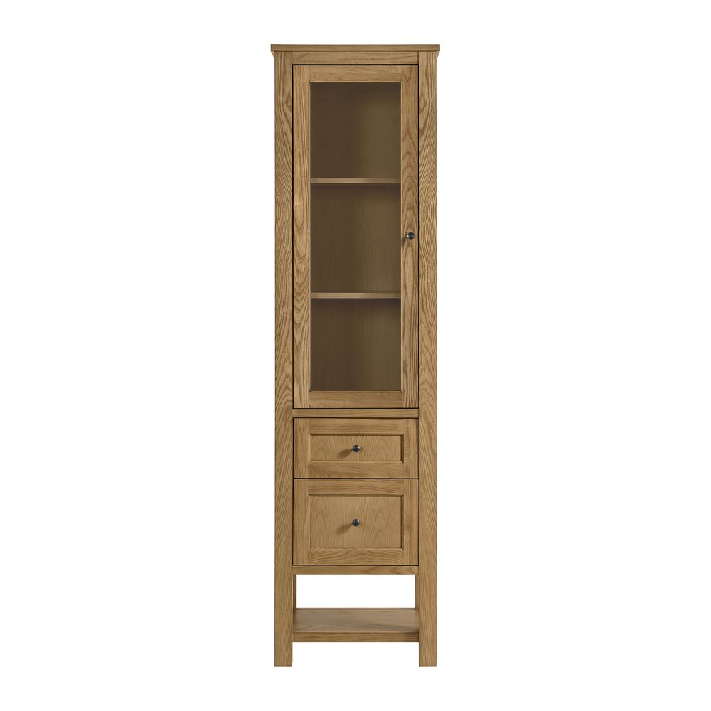 James Martin - Breckenridge Linen Cabinet, Light Natural Oak - 330-LC-LNO view 2