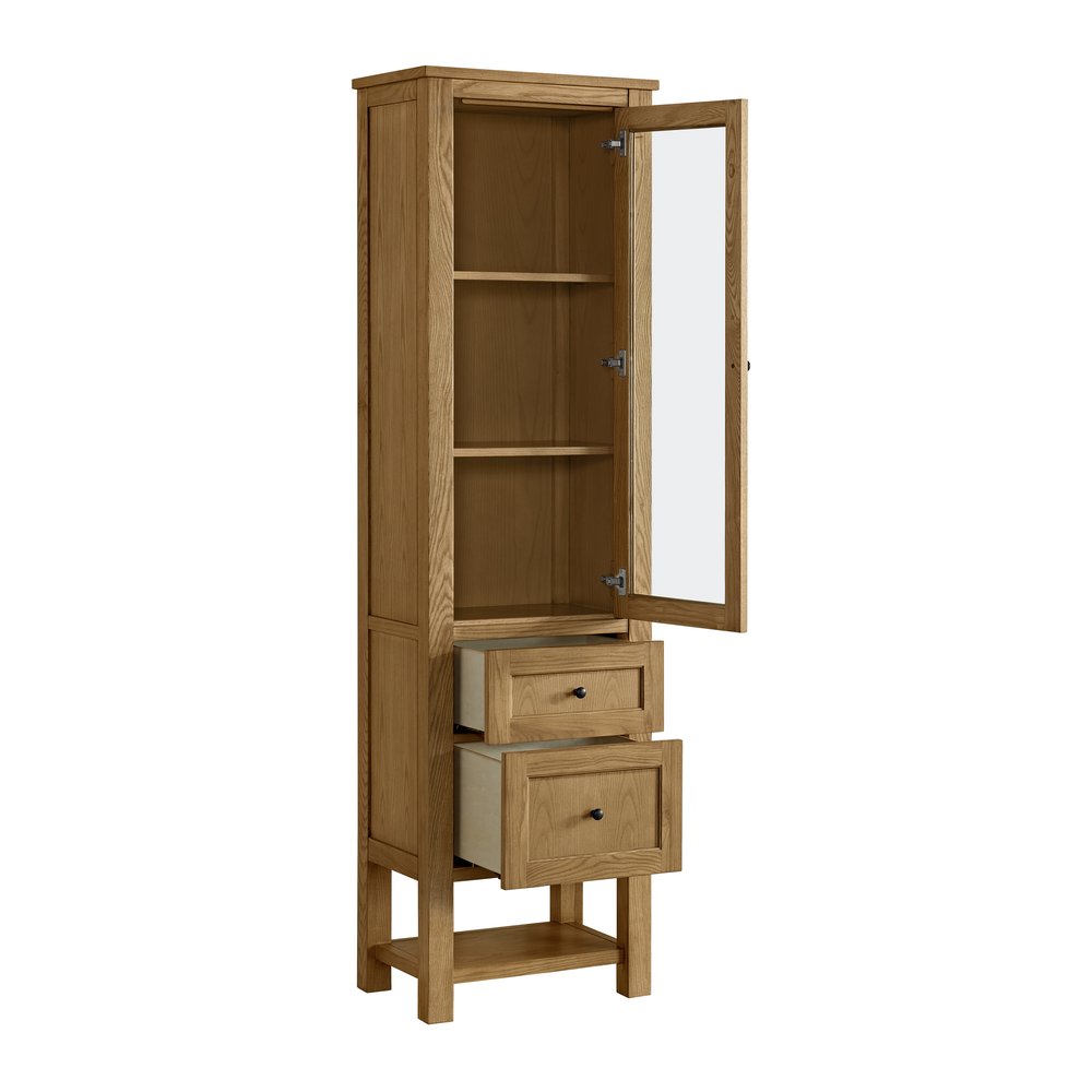James Martin - Breckenridge Linen Cabinet, Light Natural Oak - 330-LC-LNO view 8
