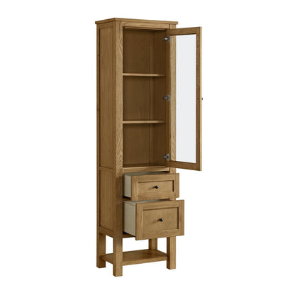 James Martin - Breckenridge Linen Cabinet, Light Natural Oak - 330-LC-LNO view 8