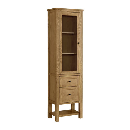 James Martin - Breckenridge Linen Cabinet, Light Natural Oak - 330-LC-LNO view 10