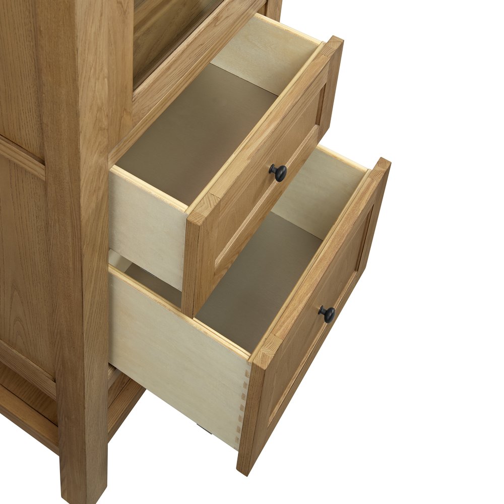 James Martin - Breckenridge Linen Cabinet, Light Natural Oak - 330-LC-LNO view 12