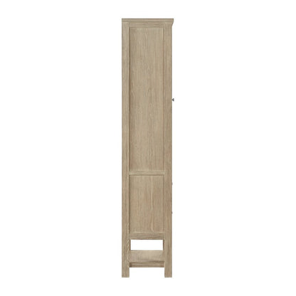 James Martin - Breckenridge Linen Cabinet, Whitewashed Oak - 330-LC-WWO view 11