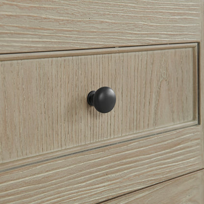 James Martin - Breckenridge Linen Cabinet, Whitewashed Oak - 330-LC-WWO view 14