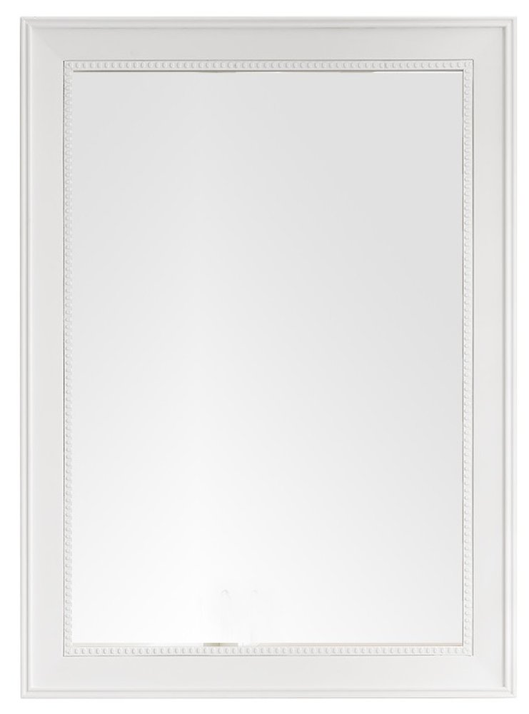 James Martin - Bristol 29" Rectangular Mirror, Bright White - 157-M29-BW view 1