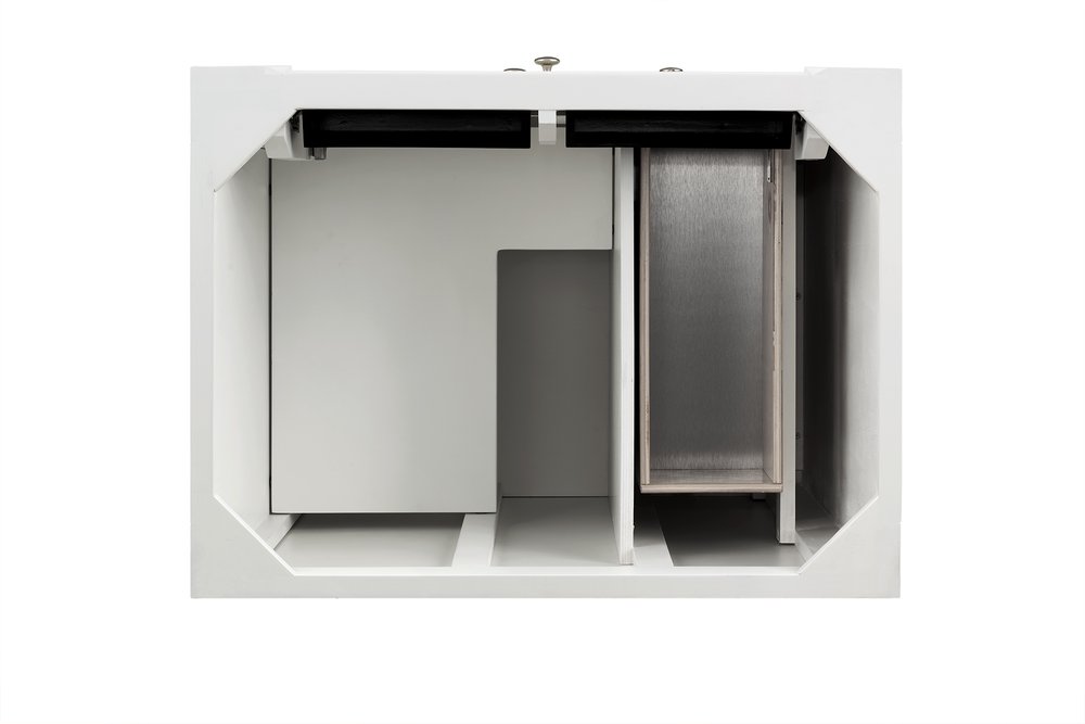 James Martin - Bristol 30" Single Vanity Cabinet, Bright White - 157-V30-BW view 2