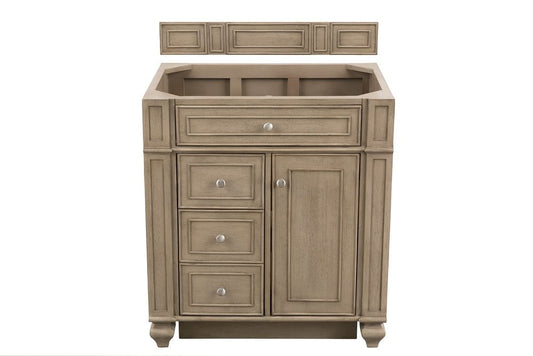 James Martin - Bristol 30" Single Vanity Cabinet, Whitewashed Walnut - 157-V30-WW view 1