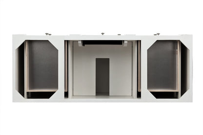 James Martin - Bristol 60" Single Vanity Cabinet, Bright White - 157-V60S-M-BW view 2