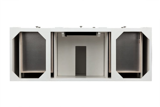 James Martin - Bristol 60" Single Vanity Cabinet, Bright White - 157-V60S-M-BW view 2
